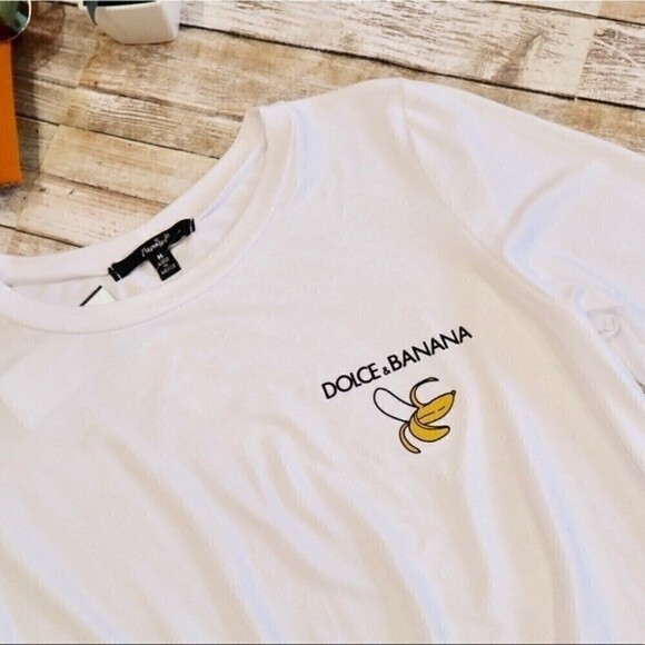 Papaya Tee “Dolce & Banana” long sleeve Medium - Picture 4 of 6